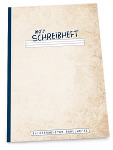 Mein Schreibheft mit Kontrast-Lineatur Mein Schreibheft mit Kontrast-Lineatur